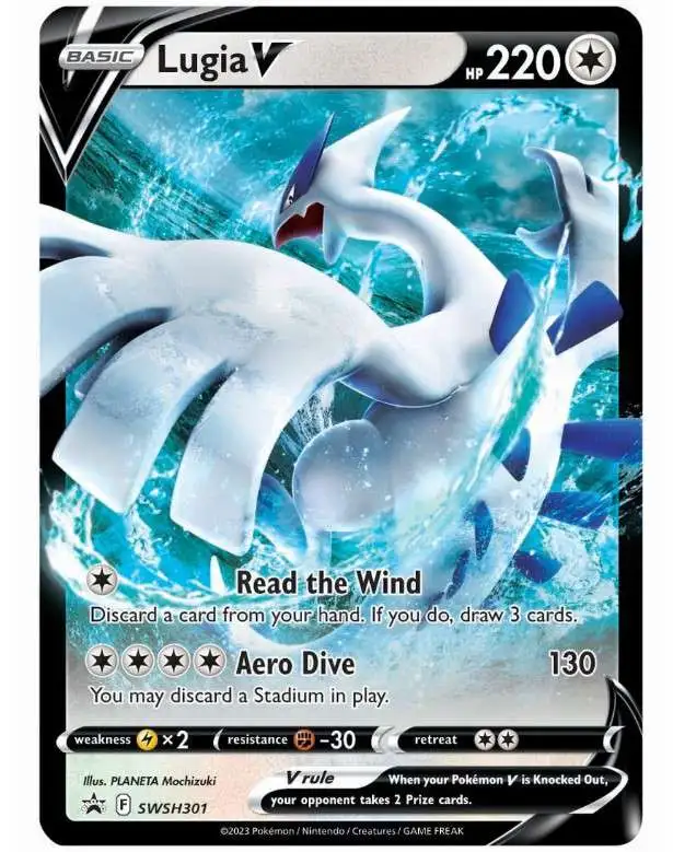 Pokemon Crown Zenith Unown V & Lugia V Exclusive Special Collection [5 Booster Packs, 2 Promo Cards, Oversized Card, Pin & More]