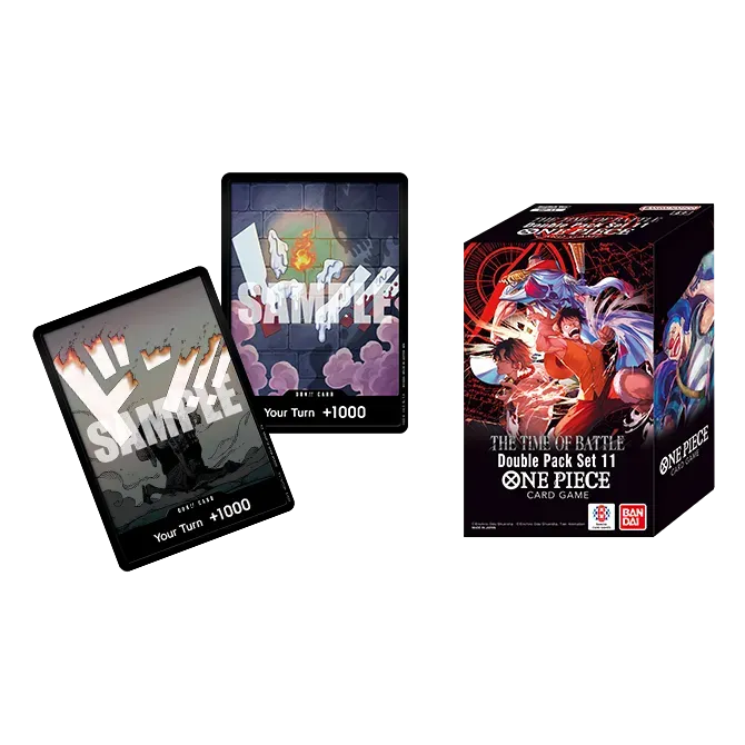 One Piece Trading Card Game Volume 11 Double Pack Set DP-11 [ENGLISH, 2x OP-16 Booster Packs & DON!! Card]