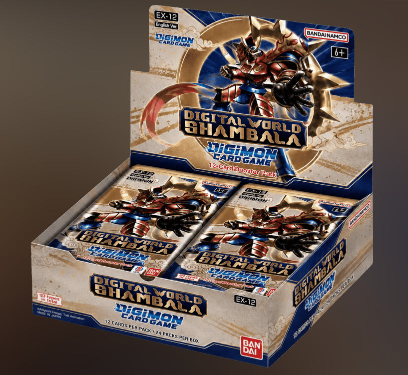 Digimon Card Game - Digital World Shambala [EX-12] Extra Booster Box