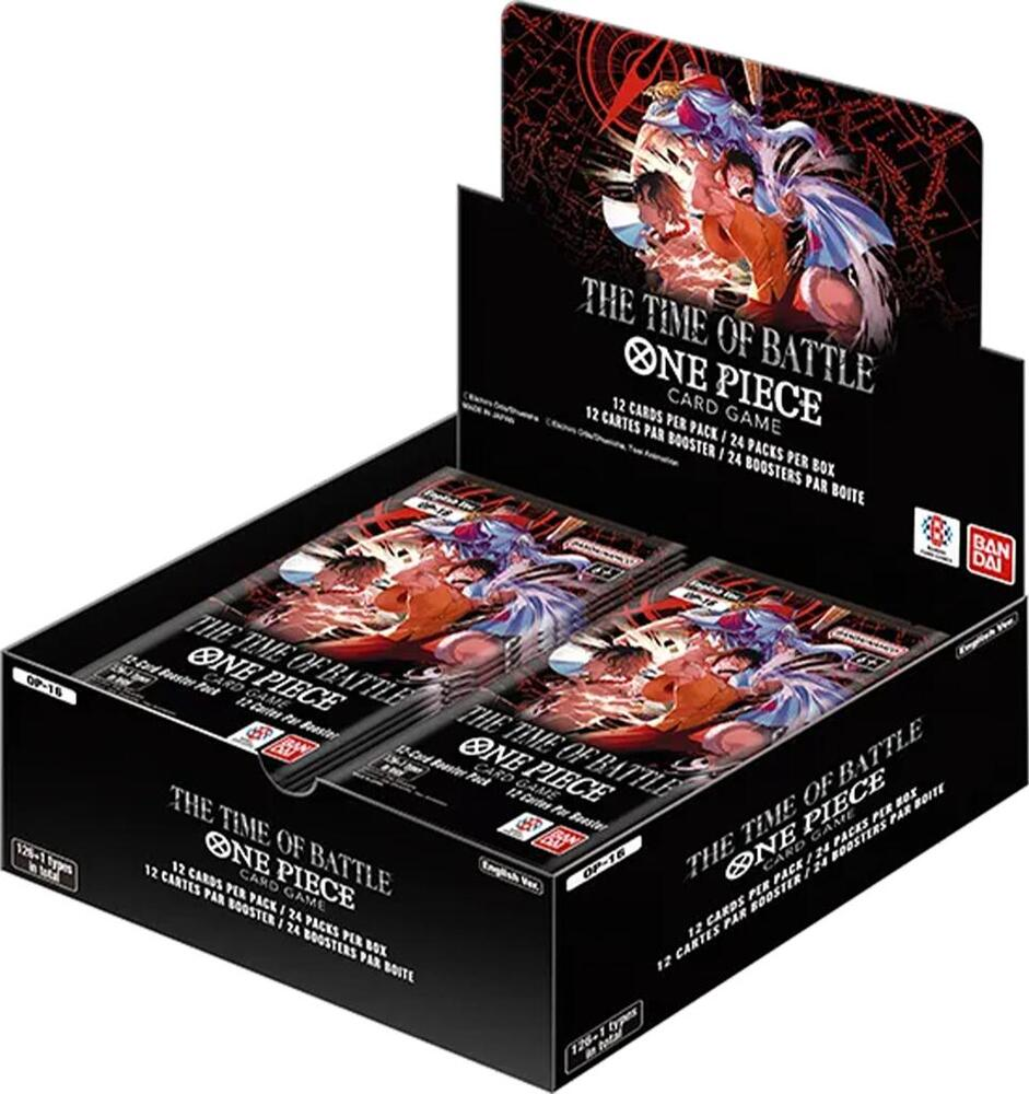 One Piece TCG OP-16 The Time of Battle English Booster Box (24 Packs)
