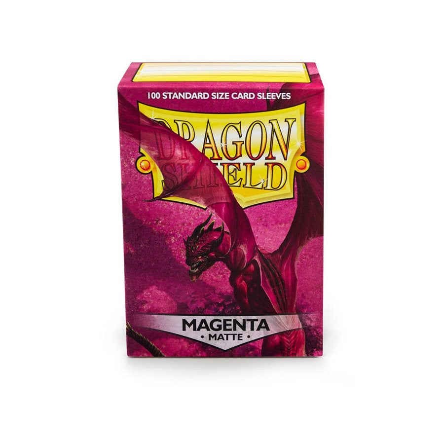 Dragon Shield Player's Choice Matte Sleeves - Magenta (100-Pack) - Dragon Shield Card Sleeves