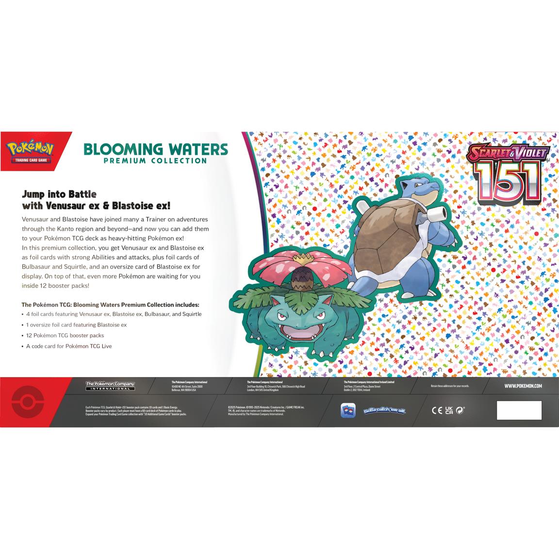 Pokemon Trading Card Game: Blooming Waters Premium Collection