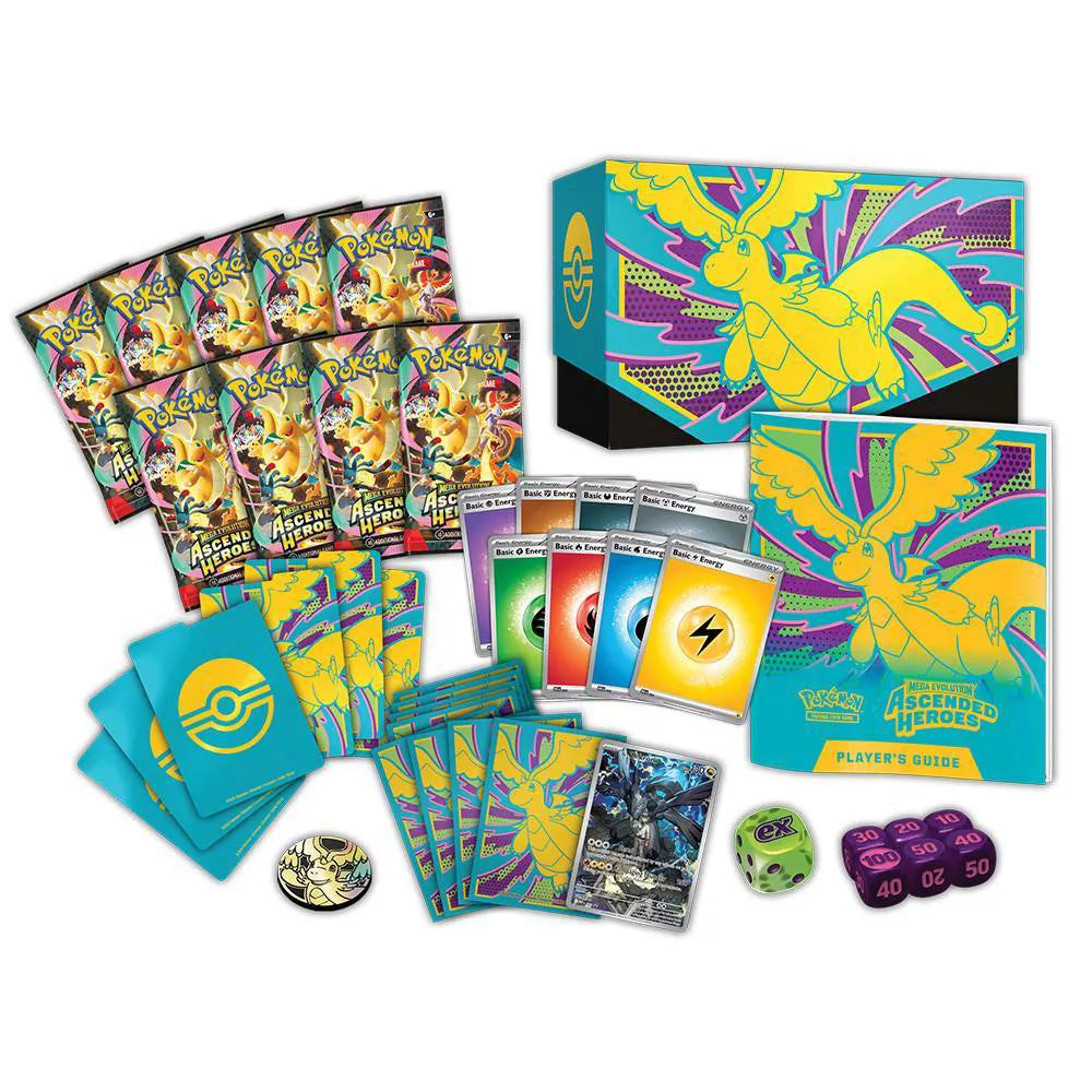 Pokémon Trading Card Game: Mega Evolution— Ascended Heroes Elite Trainer Box