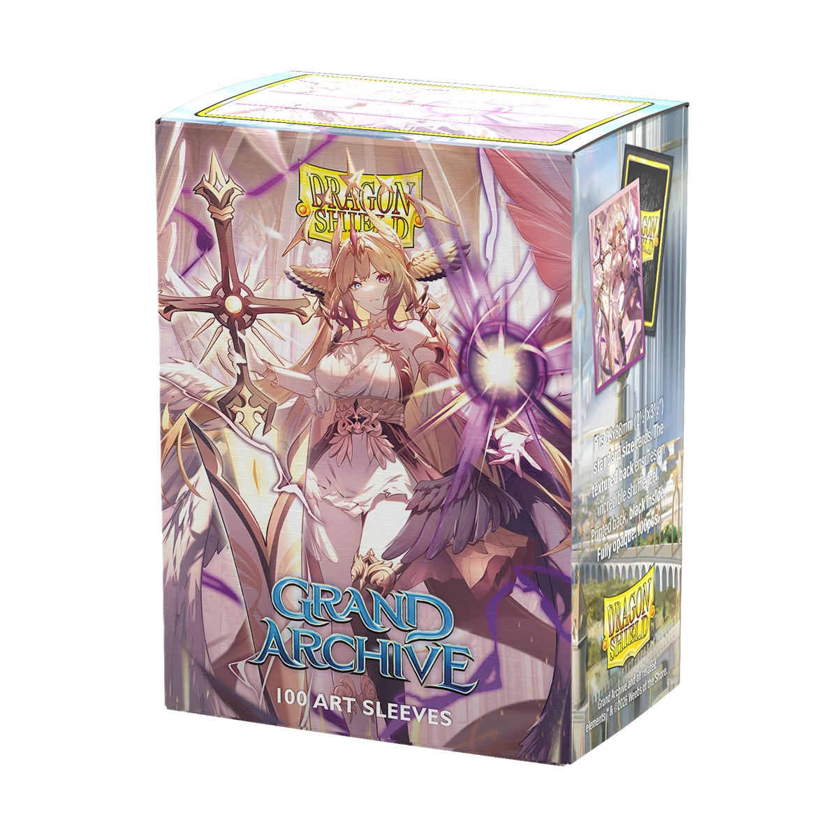 Dragon Shield: Grand Archive "Haniel, Archangel of Spectra" - Matte Dual Art Sleeves (100ct)