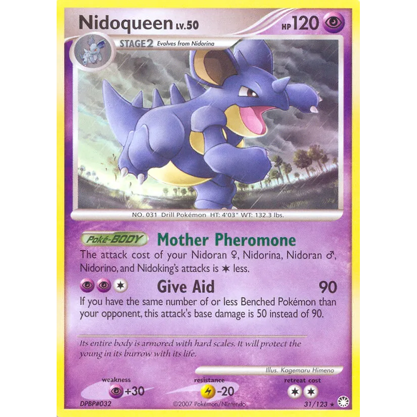 [NM] Nidoqueen #31/123-Mysterious Treasures