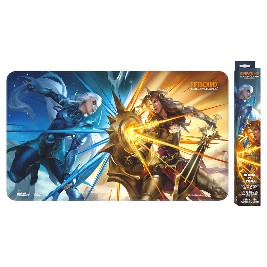 Riftbound: League of Legends Playmat - Diana vs Leona - Riftbound: League of Legends Playmats