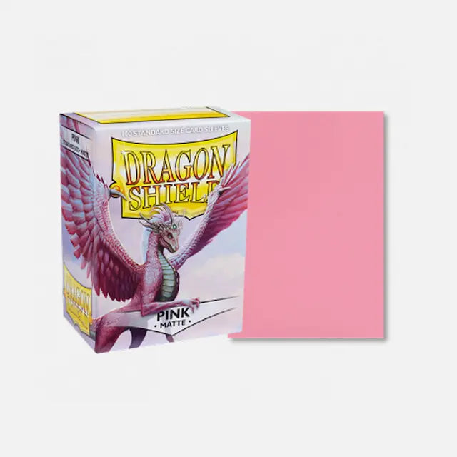 Dragon Shield Player's Choice Matte Sleeves - Pink (100-Pack) - Dragon Shield Card Sleeves