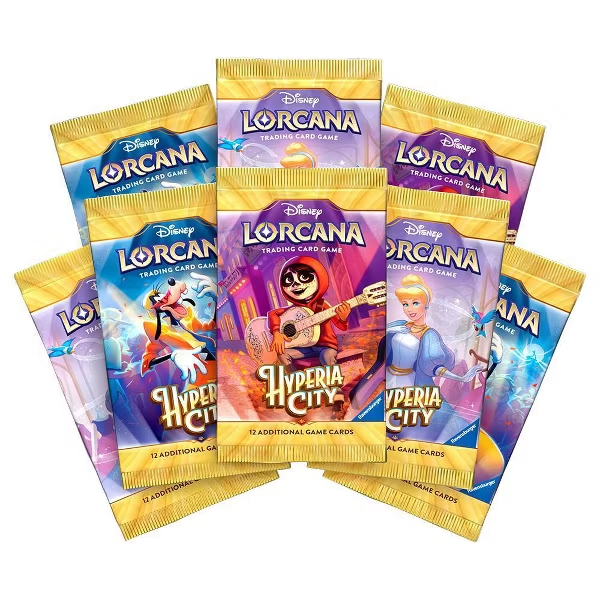 Disney Lorcana Trading Card Game: Hyperia City Illumineer's Trove Box