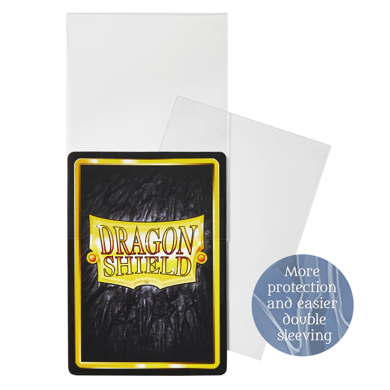 Dragon Shield - Perfect Fit Thick Inner Sleeves (Clear) - Dragon Shield Card Sleeves