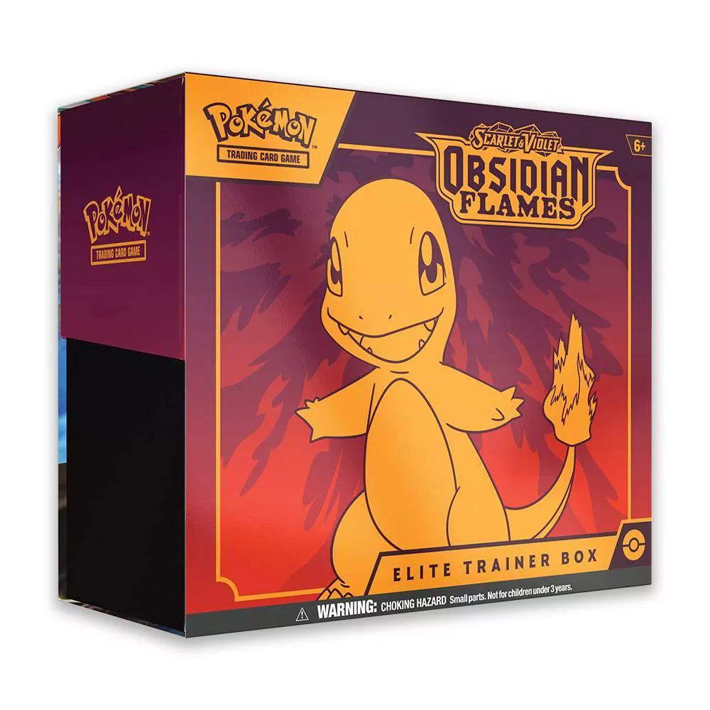Pokémon Trading Card Game: Scarlet & Violet Obsidian Flames Elite Trainer Box