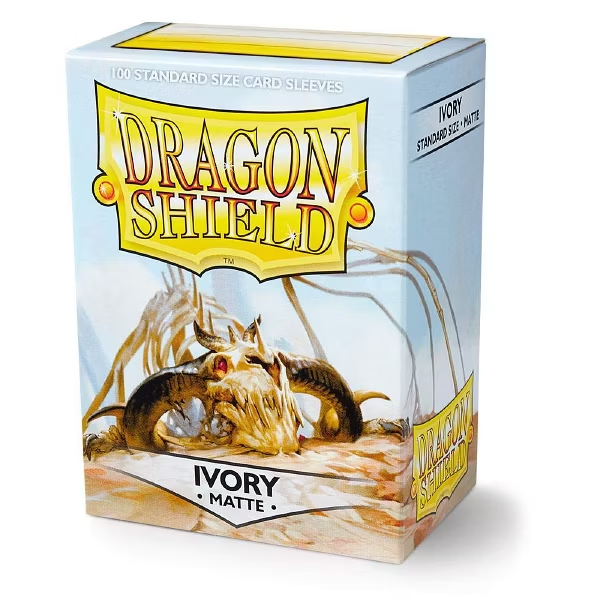 Dragon Shield Matte Dual Card Sleeves - Ivory (100-Pack) - Dragon Shield Card Sleeves