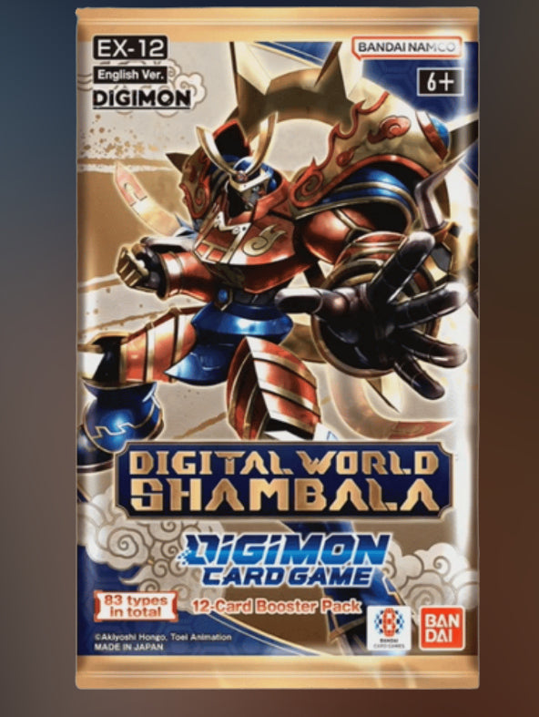 Digimon Card Game - Digital World Shambala [EX-12] Extra Booster Box