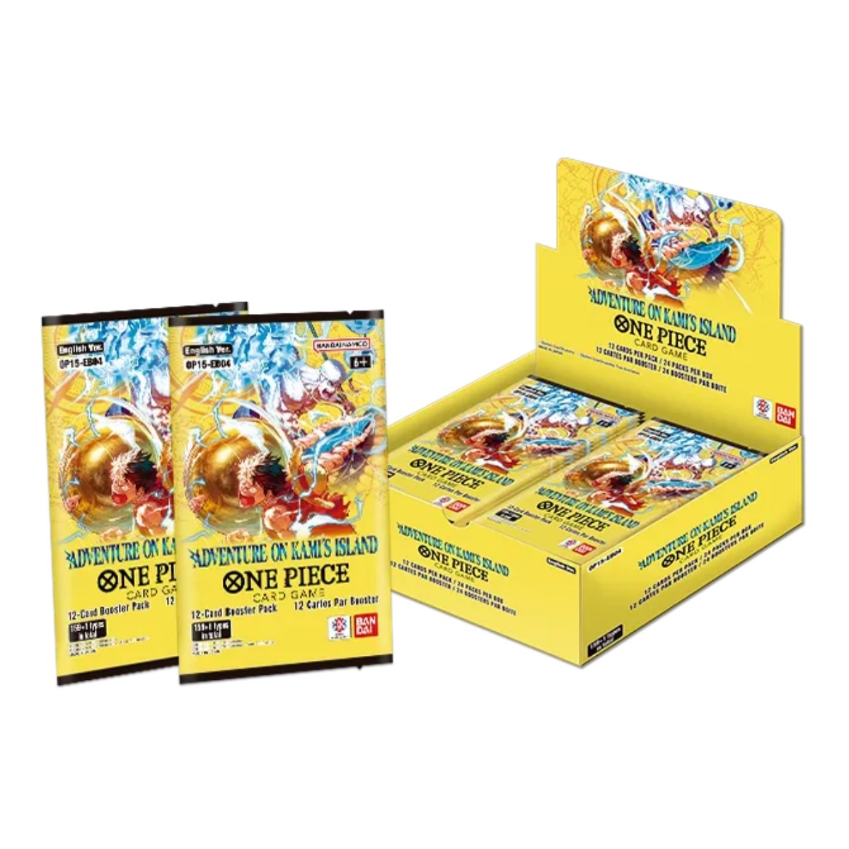 One Piece TCG (OP-15 / EB04) Adventure on Kami's Island English Booster Box (24 Packs)