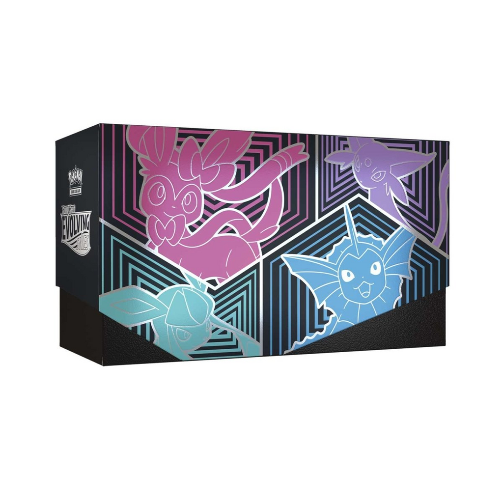 Pokémon TCG: Sword & Shield-Evolving Skies Pokémon Center Elite Trainer Box (Vaporeon, Espeon, Glaceon & Sylveon)