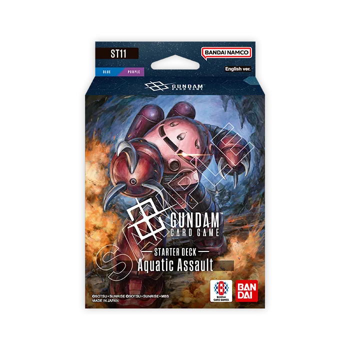 Gundam Card Game: Starter Deck 11 (ST 11) Aquatic Assualt