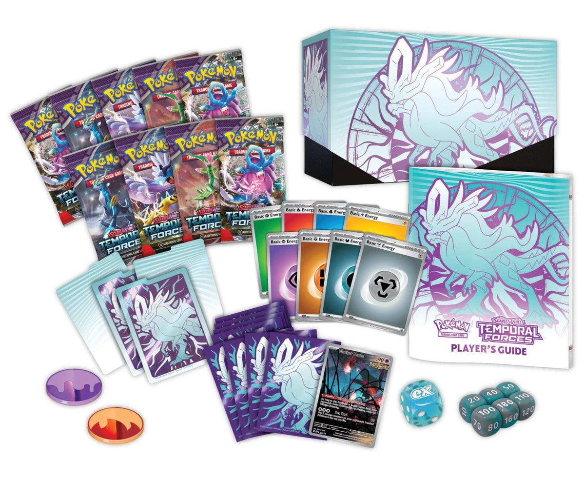 Pokémon TCG: Scarlet & Violet—Temporal Forces Elite Trainer Box (Random One)
