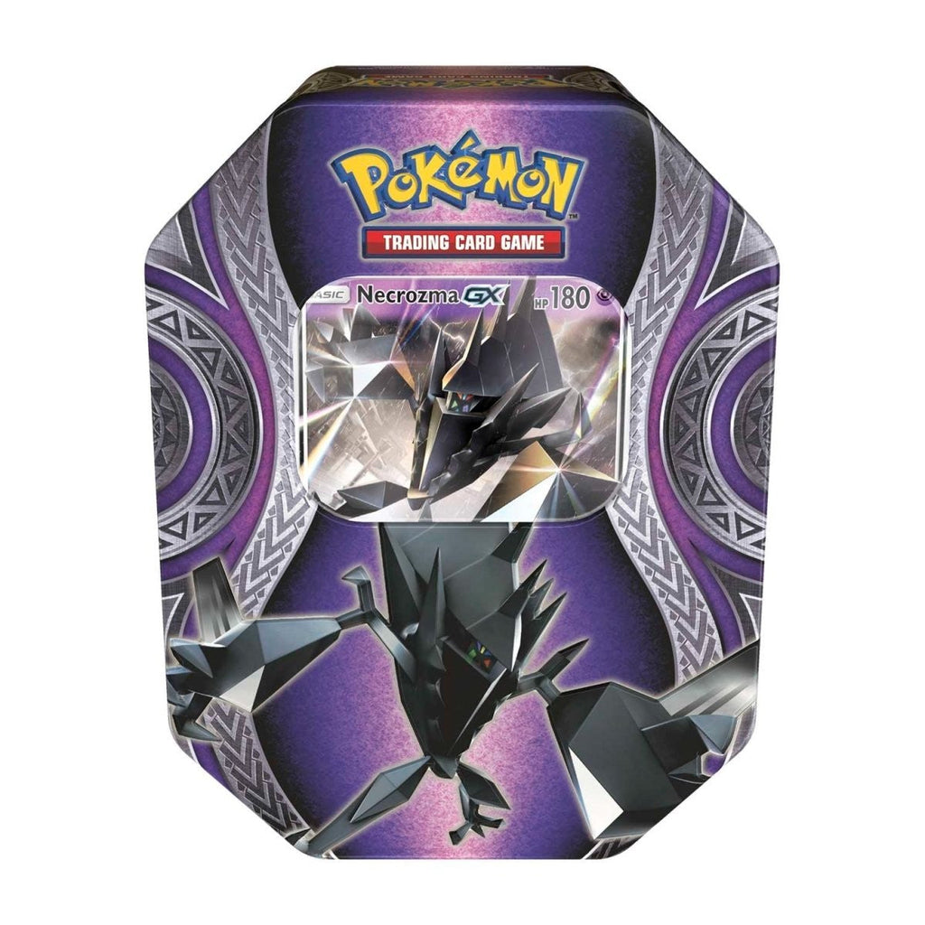 Pokemon TCG: Mysterious Powers Necrozma GX Tin Set [4 Booster Packs & Promo Card]