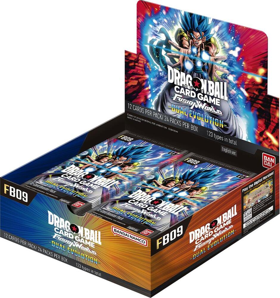 Bandai Dragon Ball Super: Fusion World Dual Evolution Booster Box (FB09) - 24 Packs
