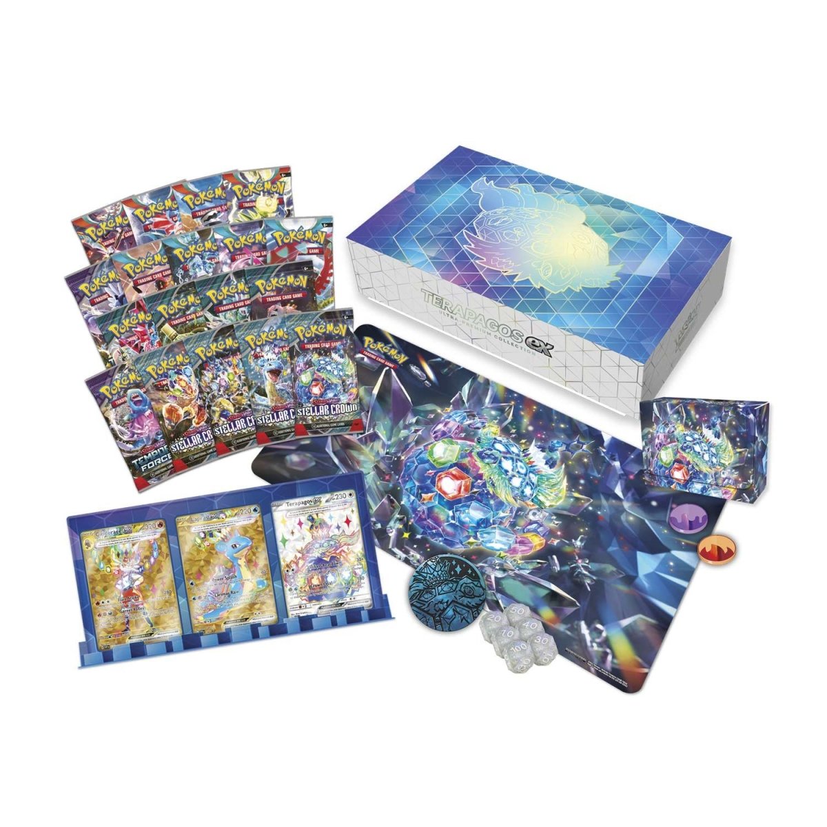 Pokémon Trading Card Game: Terapagos ex Ultra-Premium Collection