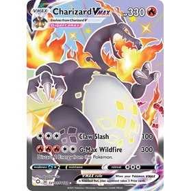 [NM] Charizard VMAX #SV107/SV122-Shining Fates: Shiny Vault