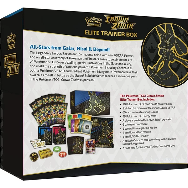 POKEMON TCG: Crown Zenith Elite Trainer Box
