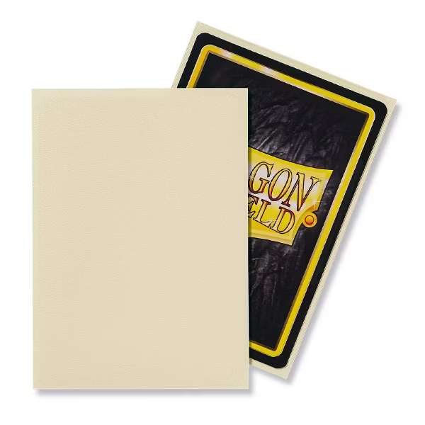 Dragon Shield Matte Dual Card Sleeves - Ivory (100-Pack) - Dragon Shield Card Sleeves