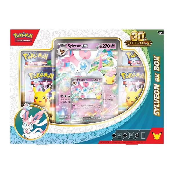Pokemon Trading Card Game: 30th Celebration Ex Box (Styles May Vary)
