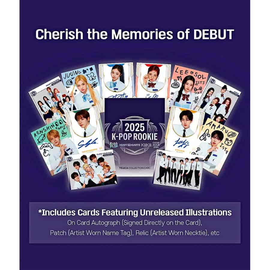 2025 Break & Company K-Pop Rookie Teleca Collection Hobby