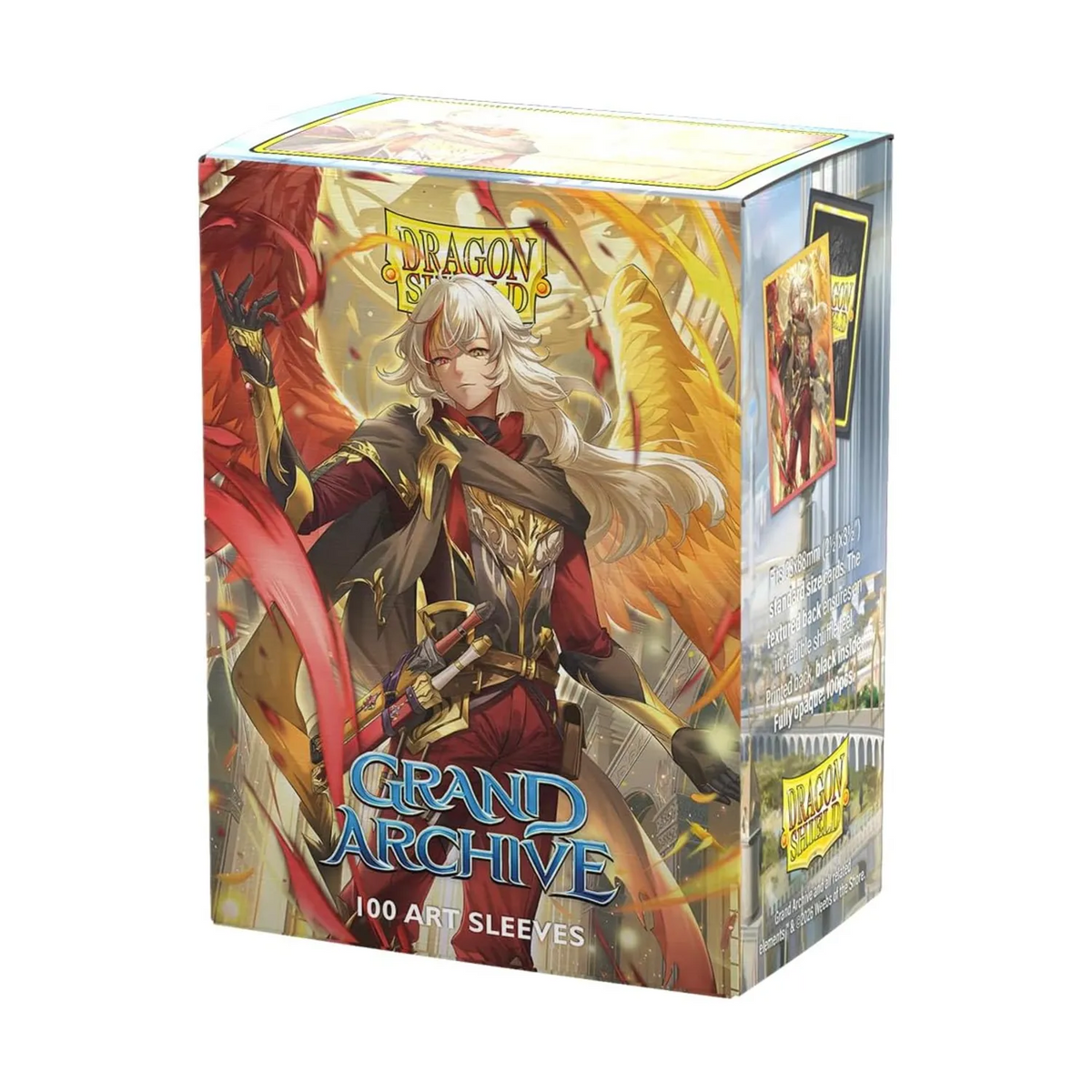 GRAND ARCHIVE - AZRAEL, ARCHANGEL OF MATERIA - MATTE DUAL ART SLEEVES