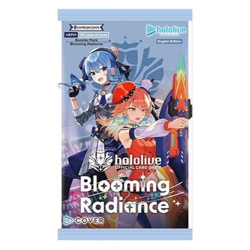 Hololive TCG - Blooming Radiance Booster Case - Blooming Radiance (12 Boxes/ Sealed case)