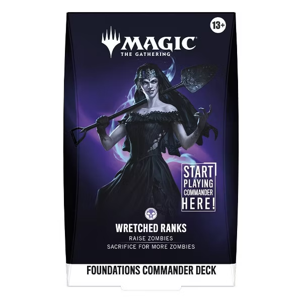 Magic The Gathering | Foundations Commander Deck - Wretched Ranks