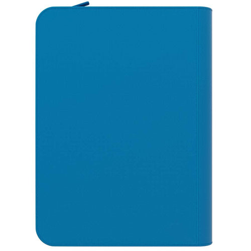 ARCANE FORTRESS: NEON COLOR: NEON BLUE 9-POCKET ZIPPER BINDER