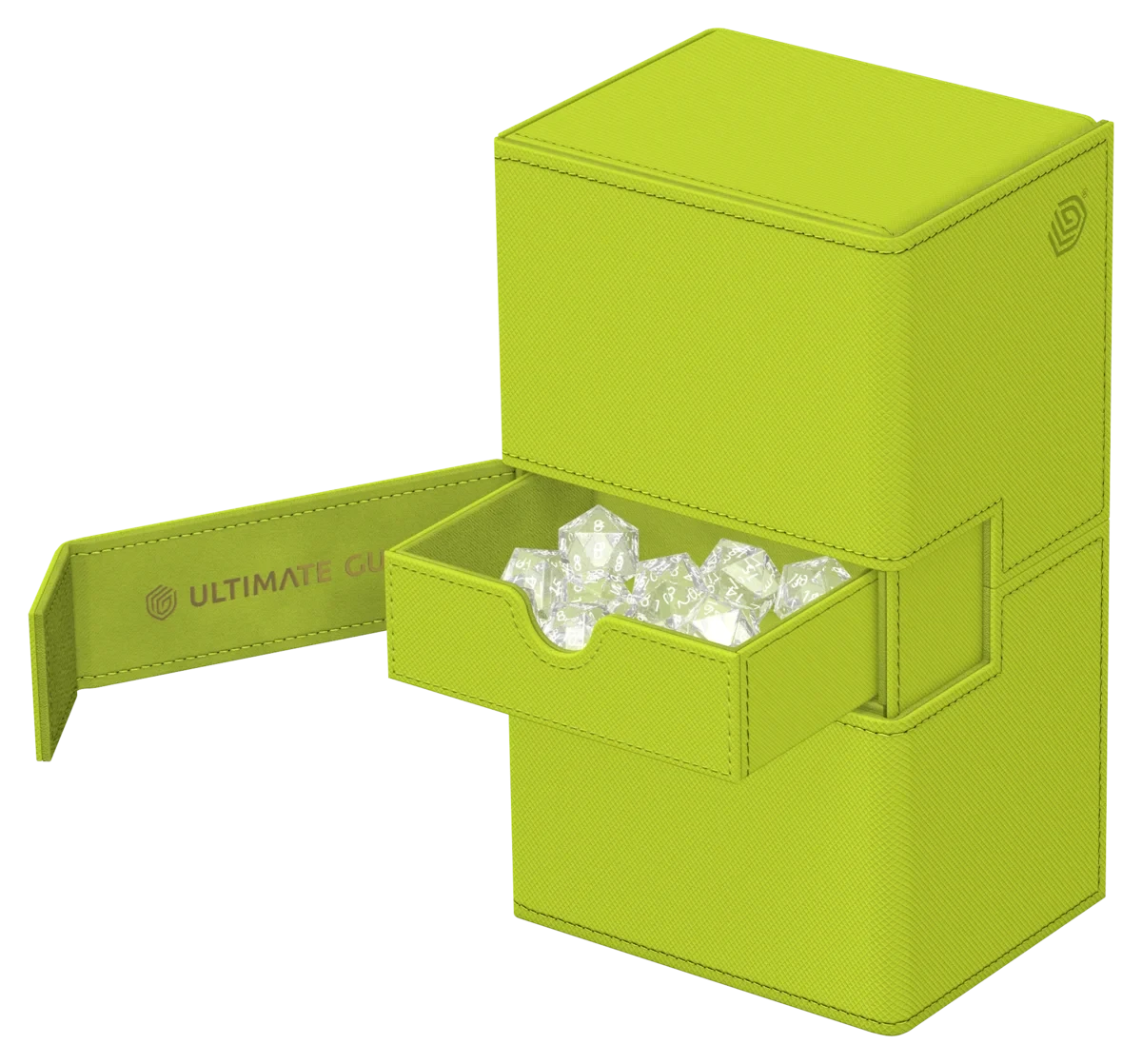 Ultimate Guard: Twin Flip'n'Tray 200+ Summer Edition - Lime