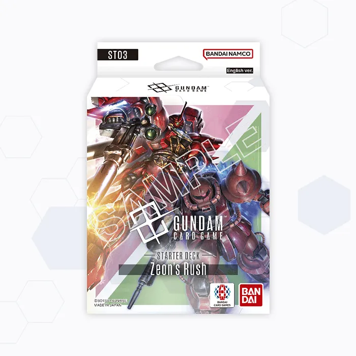 Gundam: Zeons Rush Starter Deck [ST03]