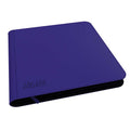 ARCANE FORTRESS: SOLID COLOR: PURPLE 12-POCKET ZIPPER BINDER