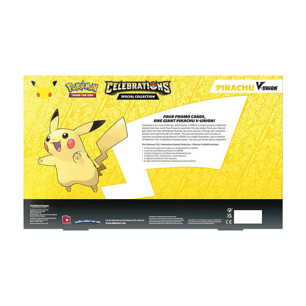 Pokemon TCG: Celebrations Special Collection (Pikachu V-UNION)
