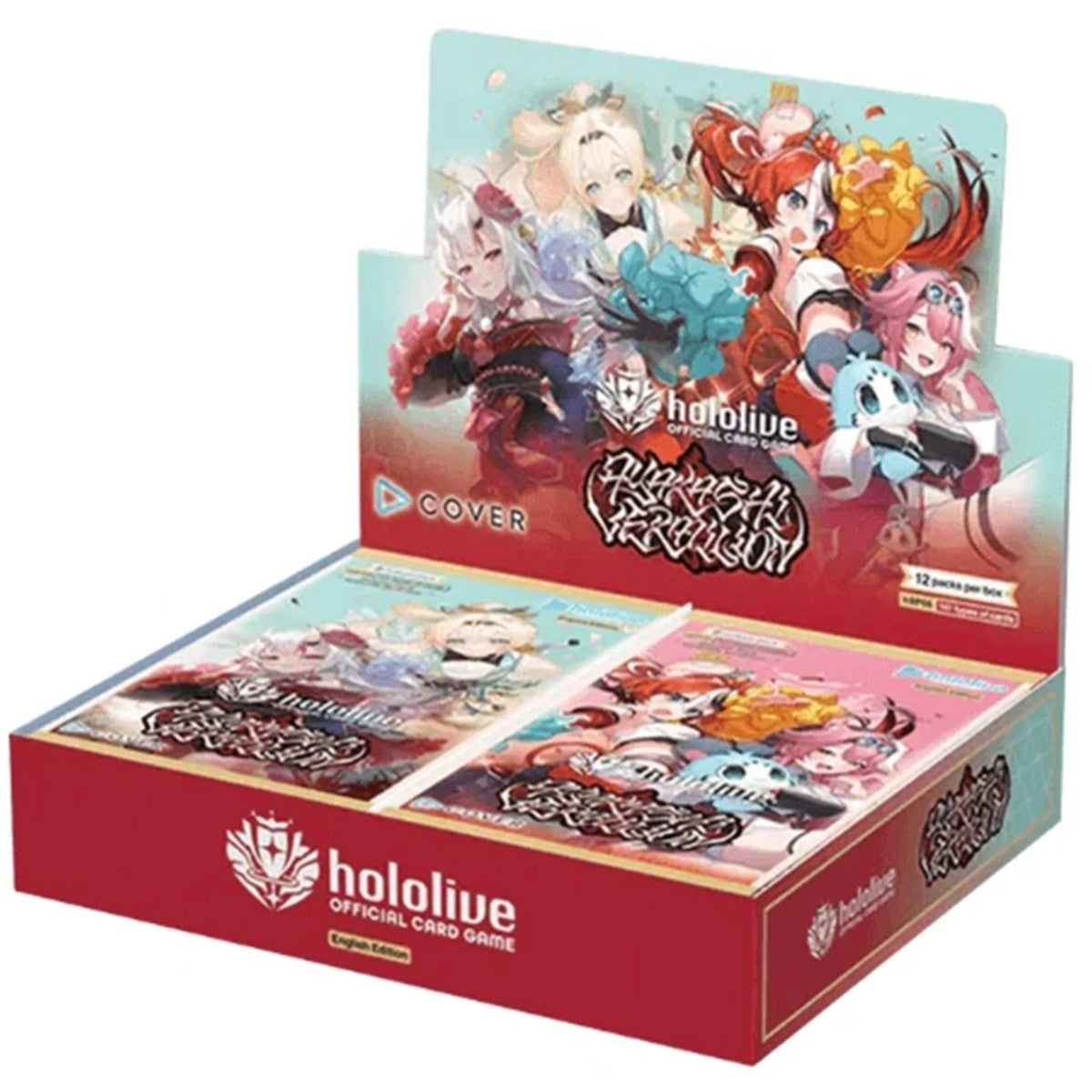 Hololive OCG: Ayakashi Vermilion - Booster Case [English Version]