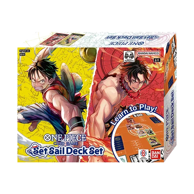 One Piece Card Game: SD-01 Set Sail Deck Set