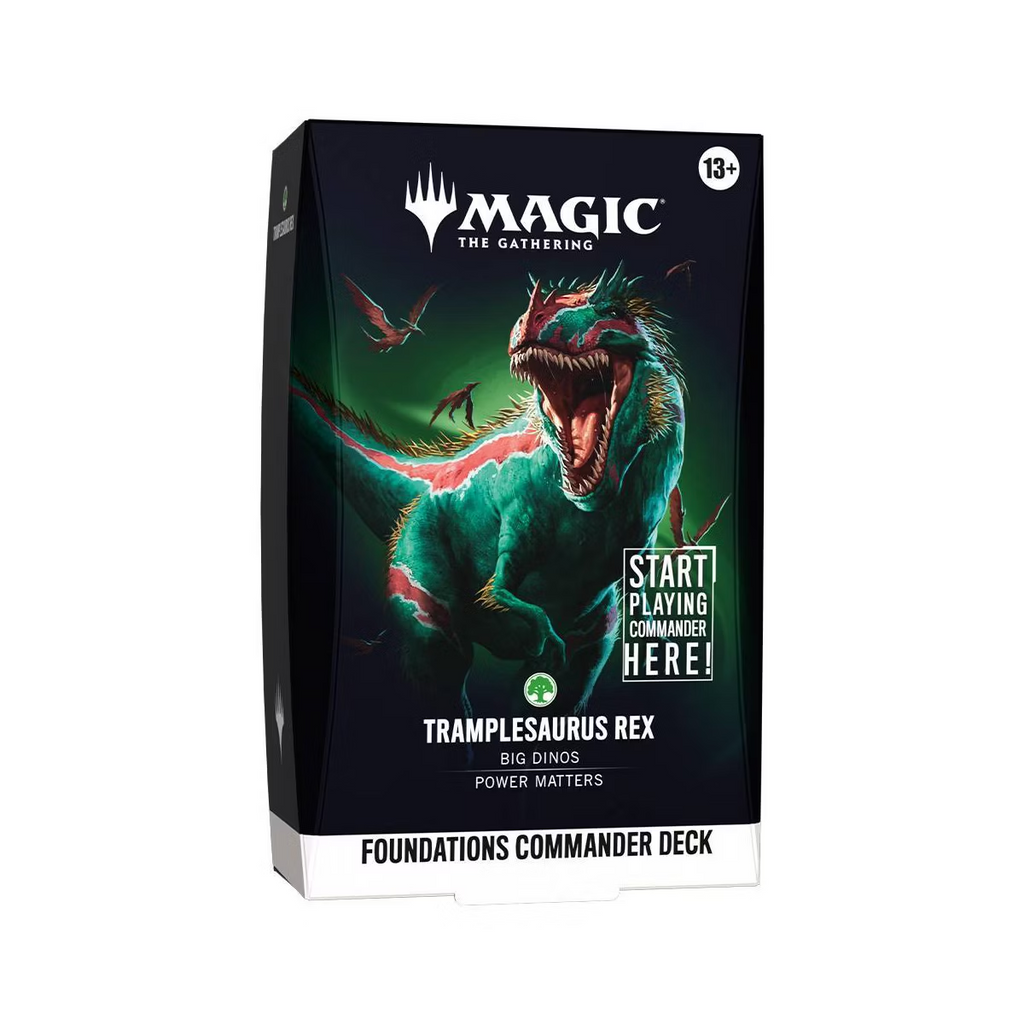 Magic The Gathering | Foundations Commander Deck - Trampleasaurus Rex