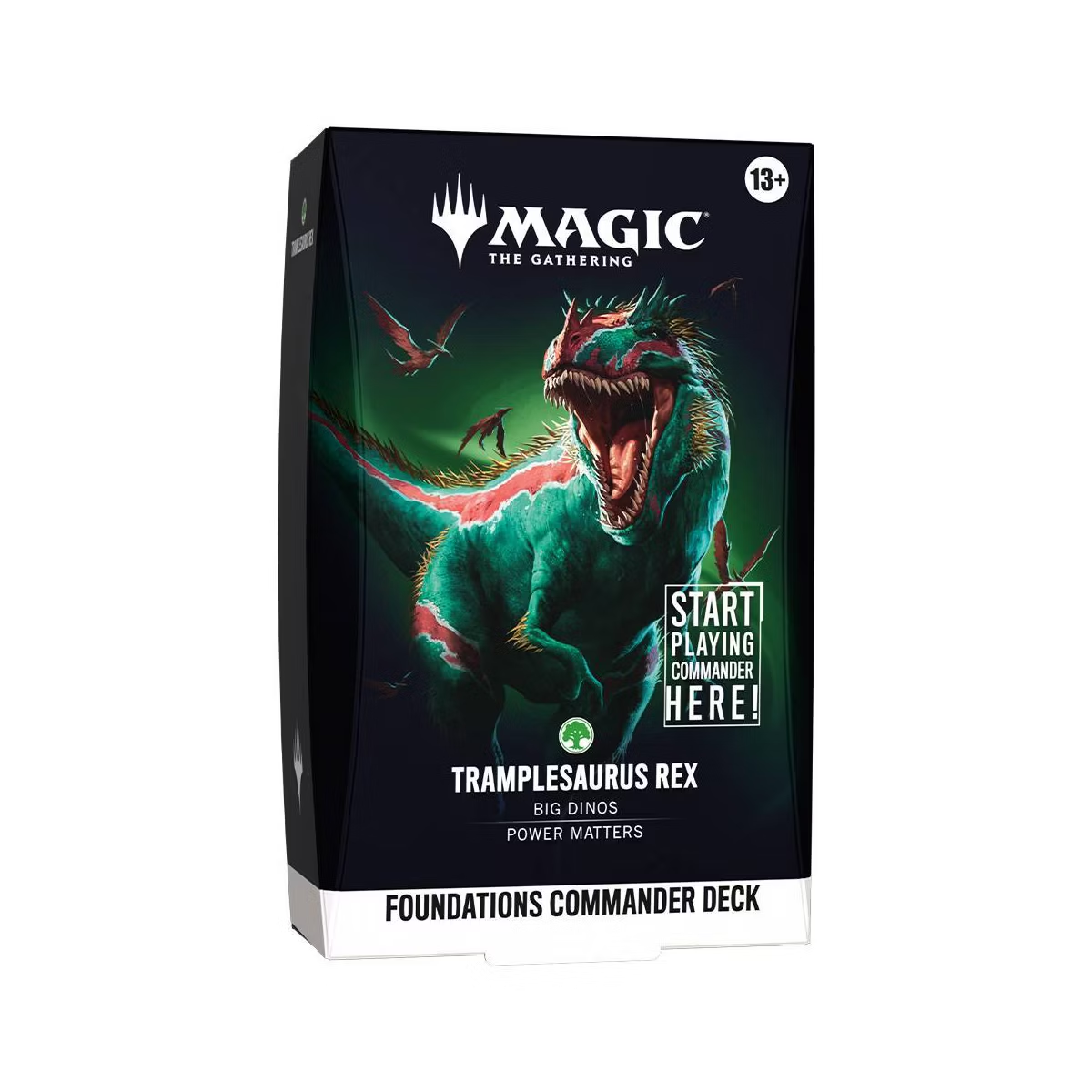 Magic The Gathering | Foundations Commander Deck - Trampleasaurus Rex