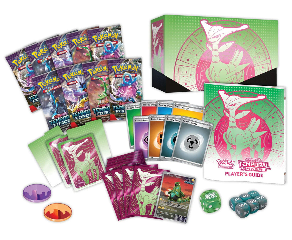Pokémon TCG: Scarlet & Violet—Temporal Forces Elite Trainer Box (Random One)