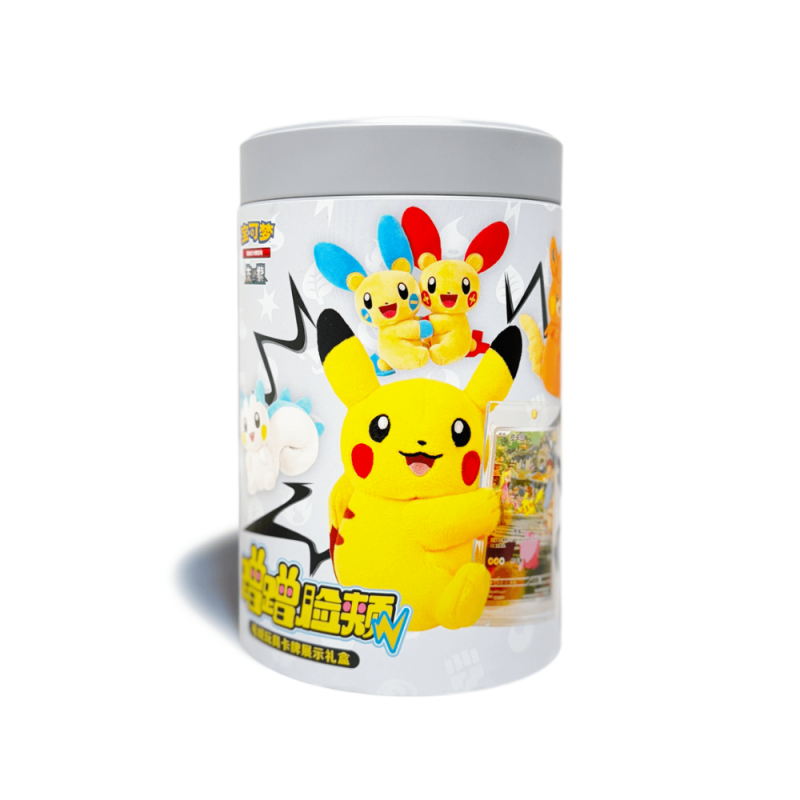 Pokémon TCG: Nuzzle Cheeks Plush Toy Card Display Blind Box (S-Chinese)