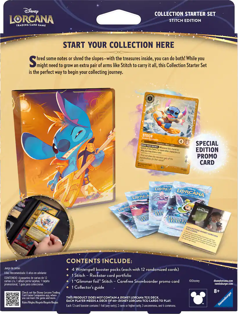 Disney - Lorcana Winterspell Collection Starter Set - Stitch Edition